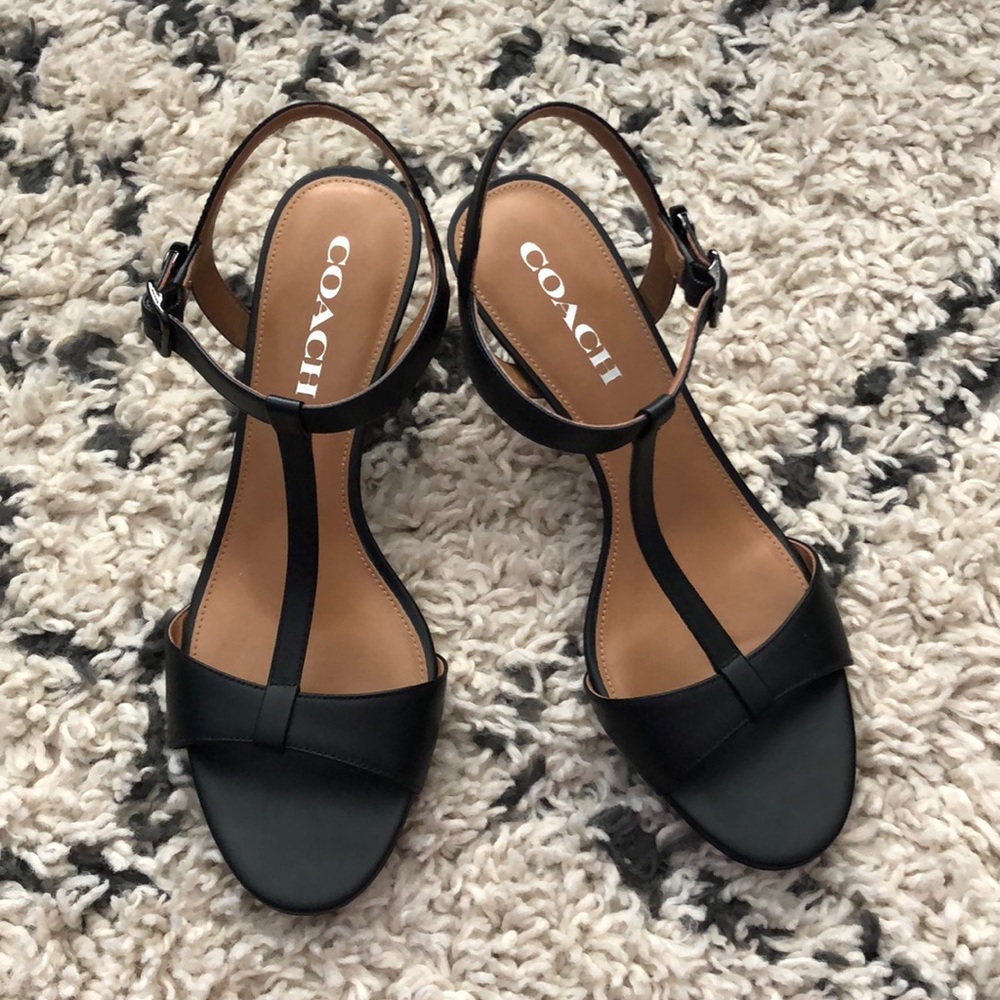 Coach T Strap sandal